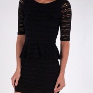 Peplum dress!